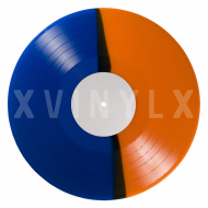 Royal Blue (transp.) / Orange Side A