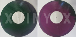 Aside/Bside Transparent Green No. 9 / Grimace Purple